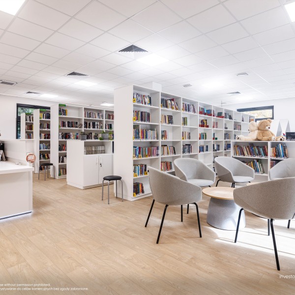 Biblioteka Nieborów / Bryła Plus 